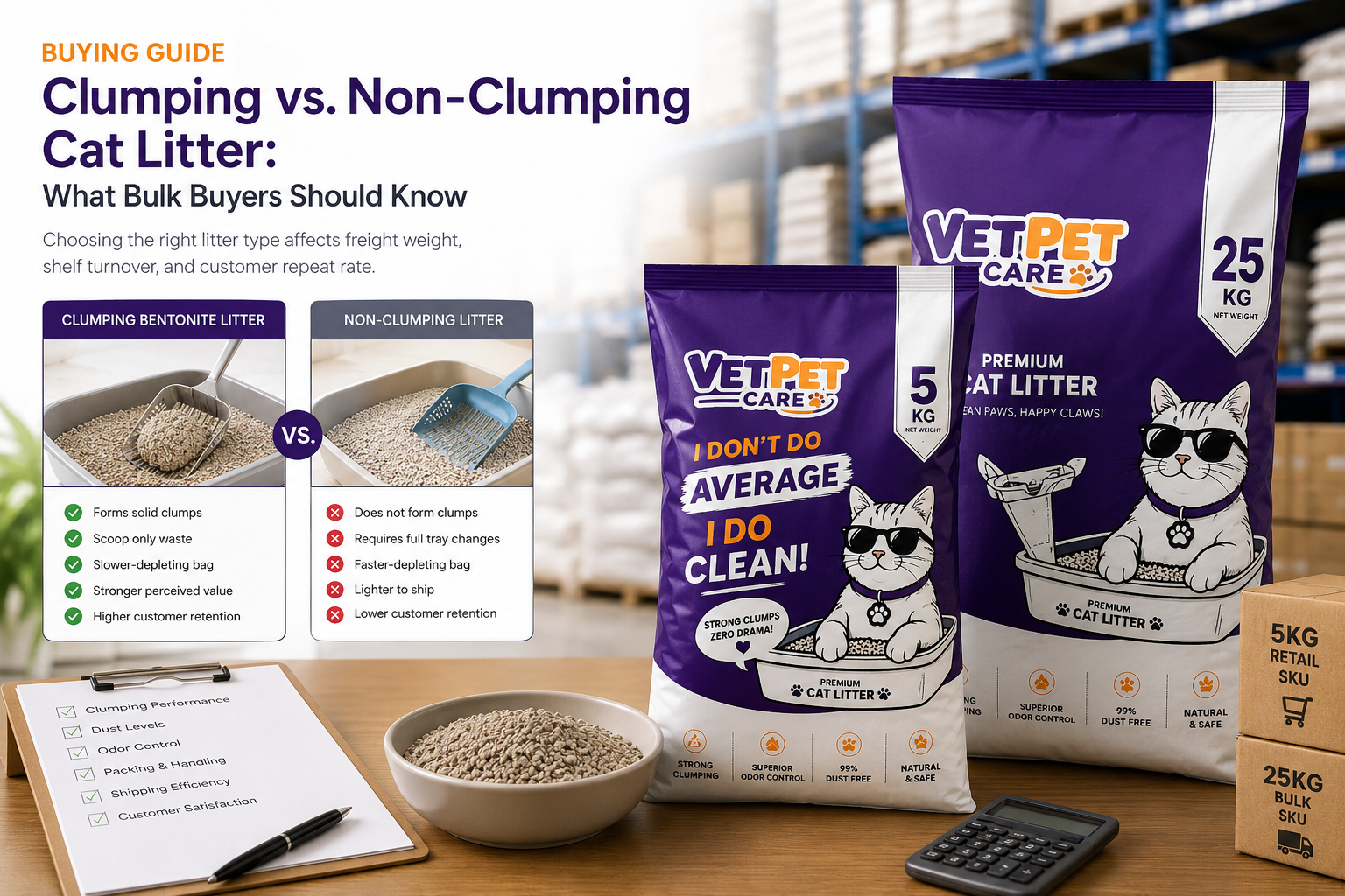 Clumping vs non-clumping cat litter guide